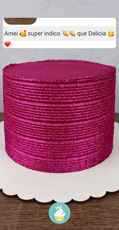 bolos doces artesanais kelly bueno confeitaria festa bolo confeitado glitter rosa