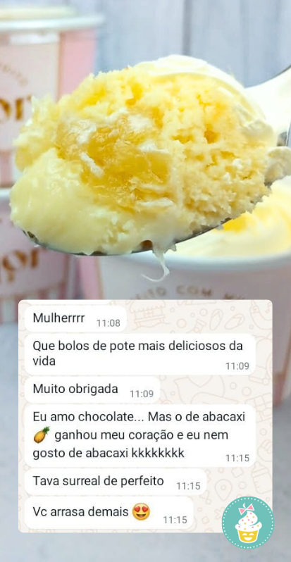 bolos doces artesanais kelly bueno confeitaria festa bolo no pote abacaxi